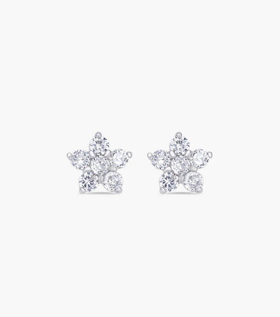 Dainty Flower Stud Earrings