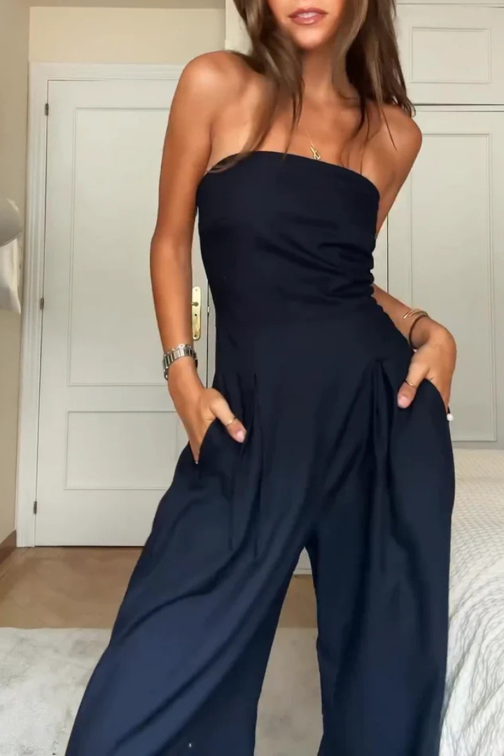 Kylie - Luxe Strapless - Jumpsuit