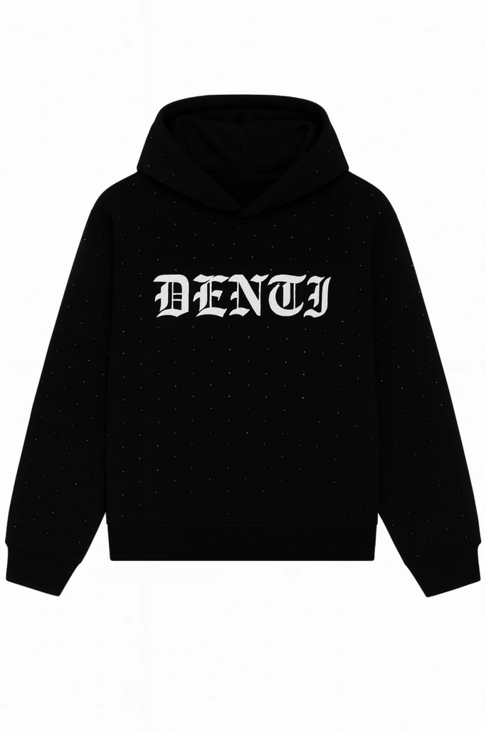 Heavyweight Rhinestone Hoodie Set