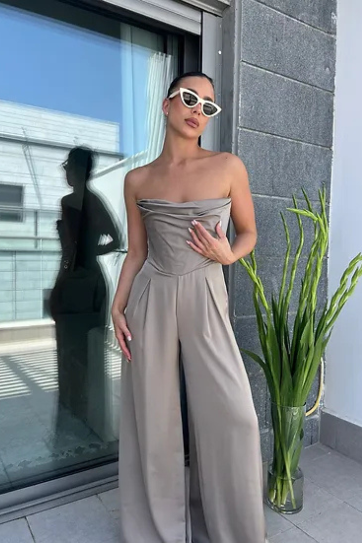 Kylie - Luxe Strapless - Jumpsuit