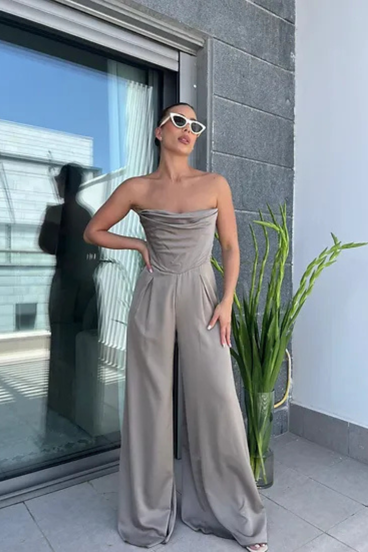 Kylie - Luxe Strapless - Jumpsuit