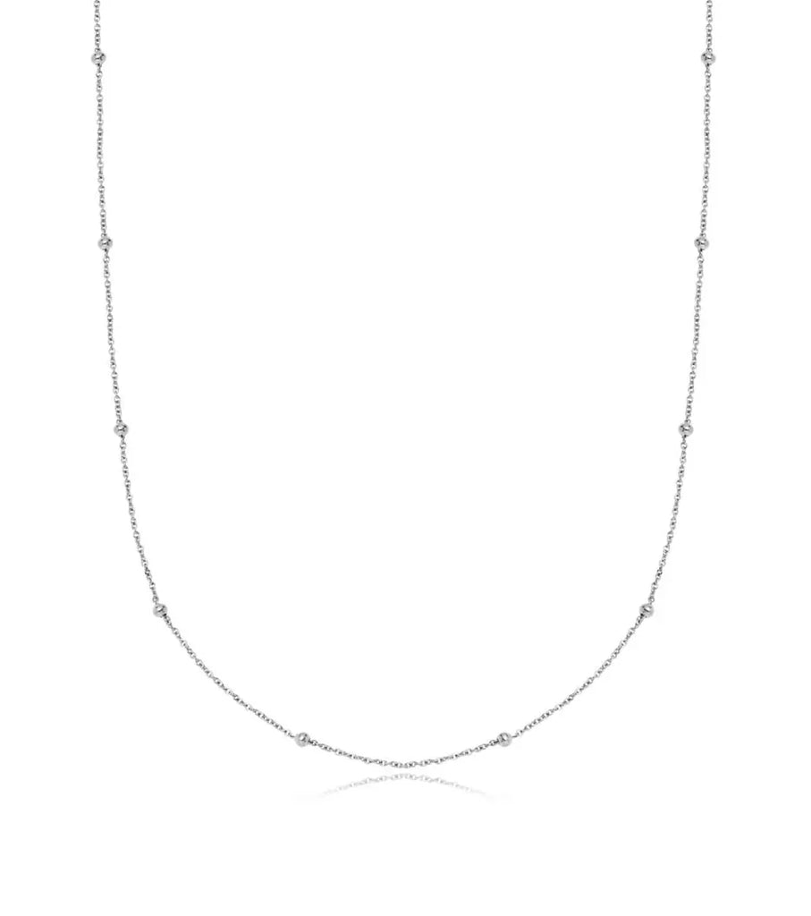 Sphere Chain Necklace (Silver)