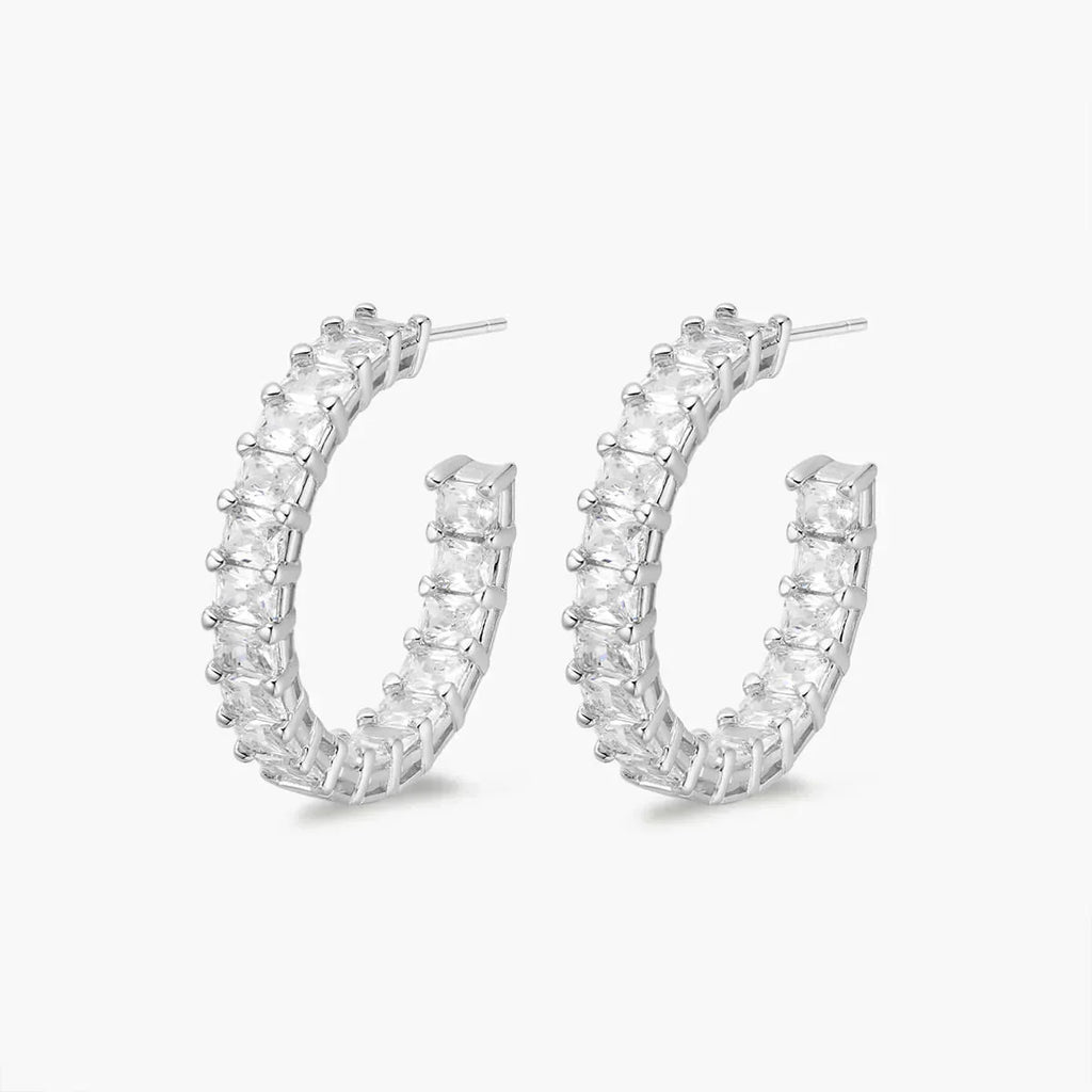 Radiante Hoop Earrings