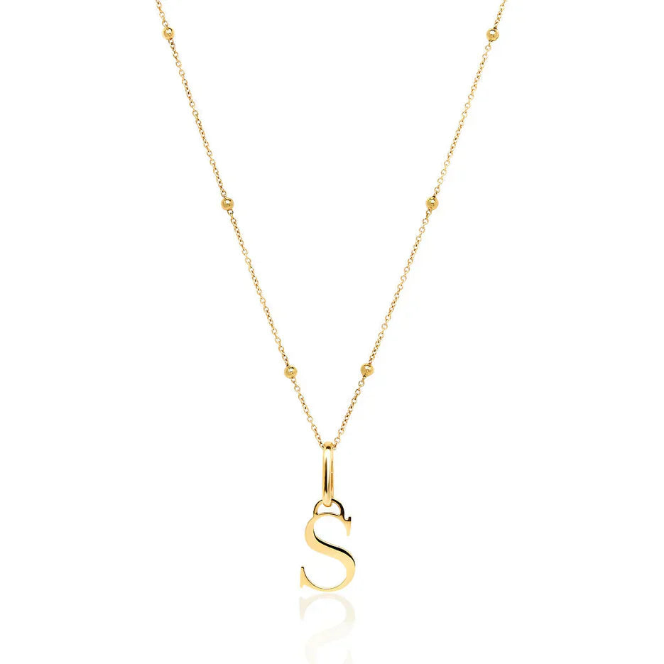 Initial Necklace (Gold)