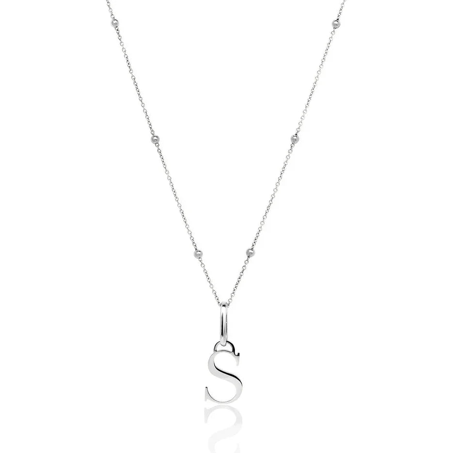Initial Necklace (Silver)
