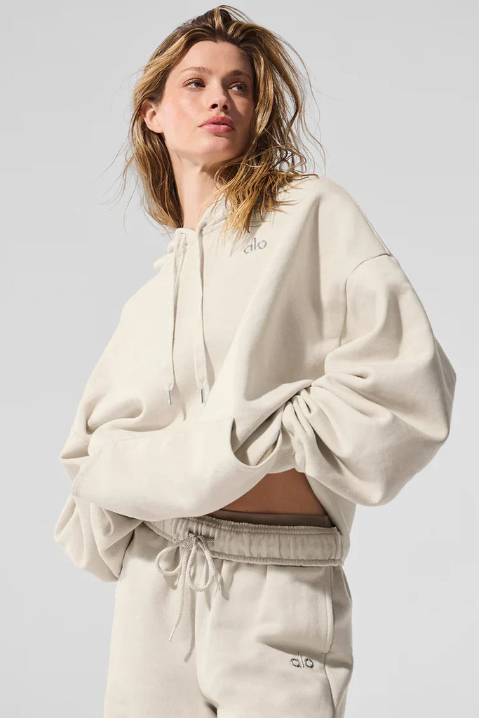 Oversized Hoodie - Bone