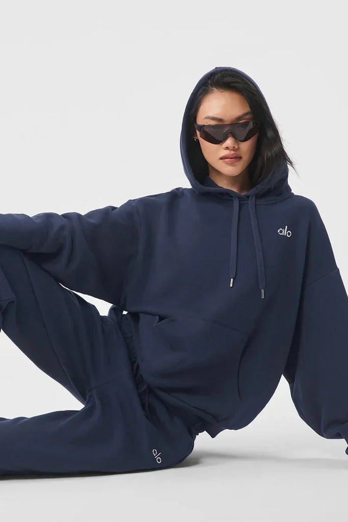 Oversized Hoodie - Navy