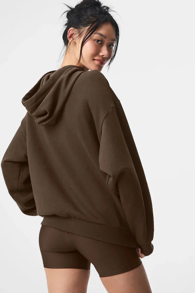 Oversized Hoodie - Espresso