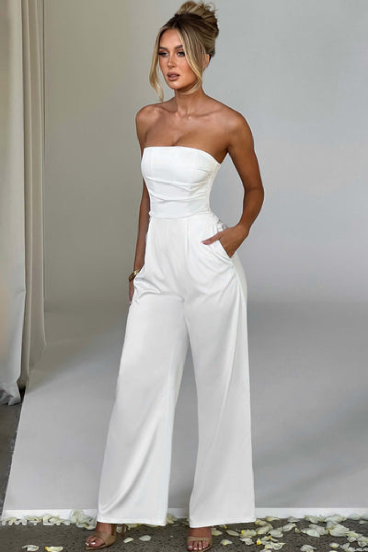 Kylie - Luxe Strapless - Jumpsuit