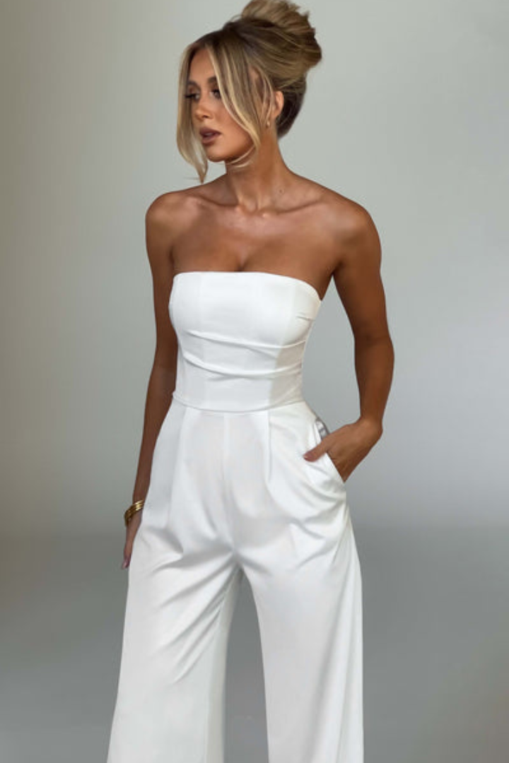 Kylie - Luxe Strapless - Jumpsuit