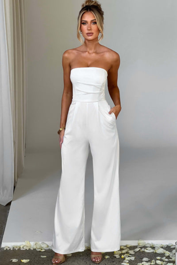 Kylie - Luxe Strapless - Jumpsuit