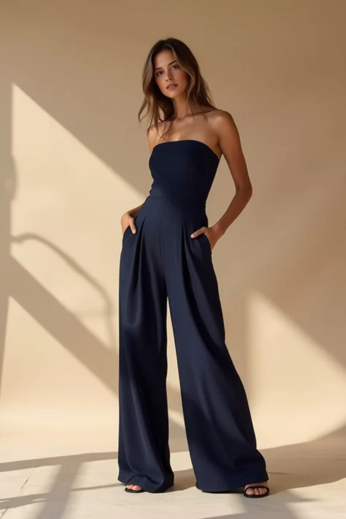 Kylie - Luxe Strapless - Jumpsuit