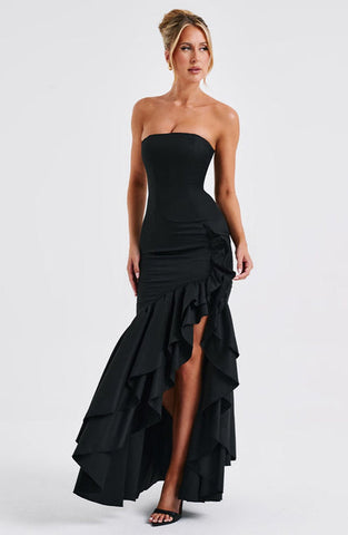 Everly Maxi Dress - Black