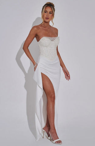 Isabella Maxi Dress - Ivory