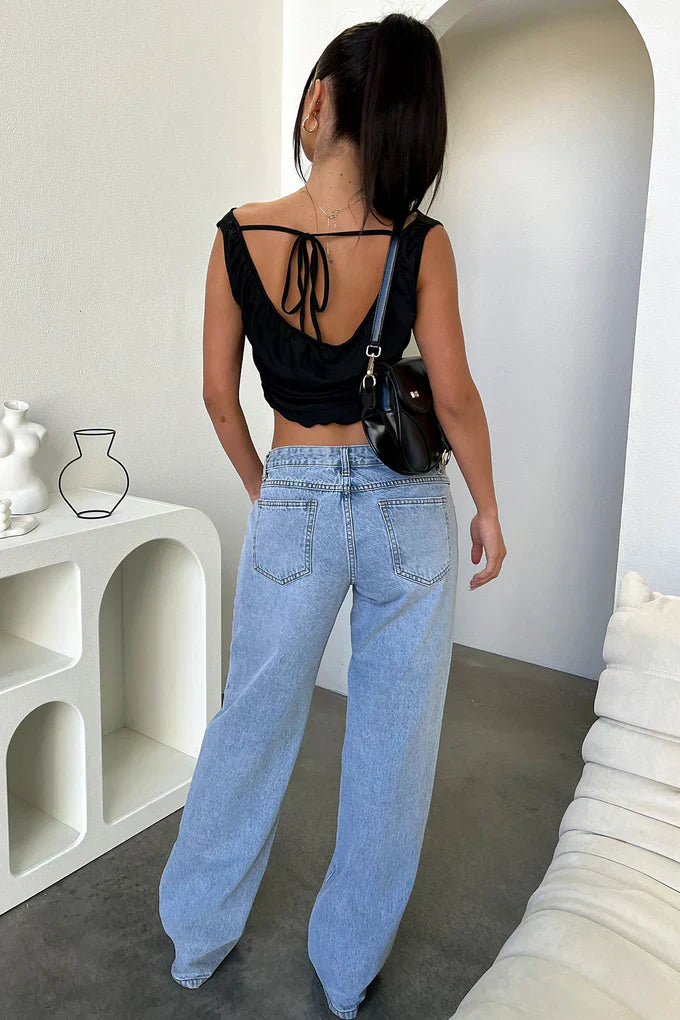 Grace Low Rise Jeans + Alexa Top Set