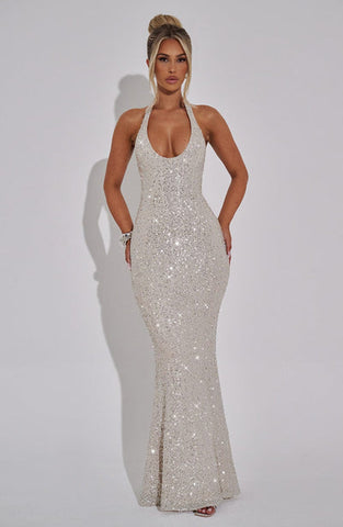Coco Maxi Dress - Champagne